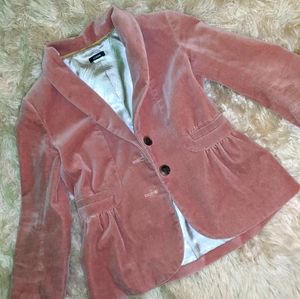 Velvet blazer